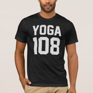 T-shirt YOGA 108 - impression white