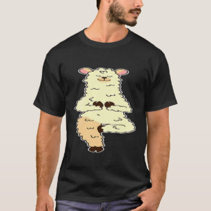 T-shirt Yoga Alpaca Lama Yoga