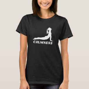 T-shirt Yoga Calmness Poses Méditation Exercices Yogis Ins