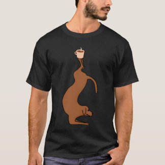 T-shirt Yoga Chien Café Méditation Chiens amis amis amis a