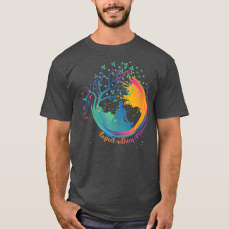 T-shirt Yoga coloré Zen Epect Rien Apprécier Partout