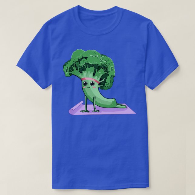 T-shirt Yoga de Broccoli (Design devant)