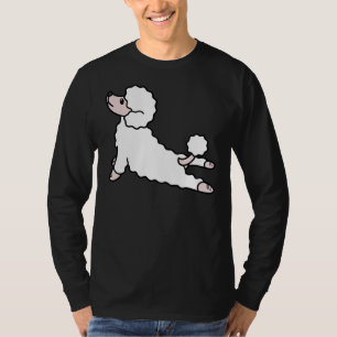 T-shirt Yoga de caniche