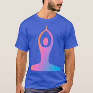 T-shirt Yoga dégradant