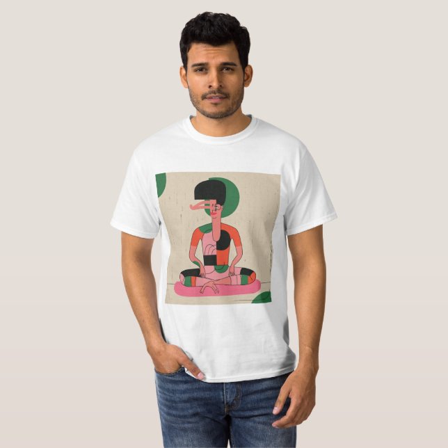 T-Shirt / Yoga Design  (Front Full)