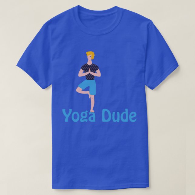 T-shirt Yoga Dude 1 (Design devant)