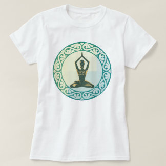 T-shirt Yoga Exercice Sitting Pose Méditation