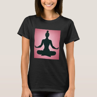 T-shirt Yoga Girl Female Sun Salutation Meditation Chakra 