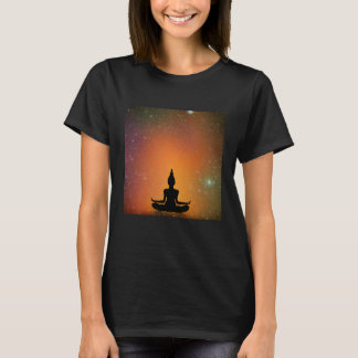T-shirt Yoga Girl Female Sun Salutation Meditation Chakra 