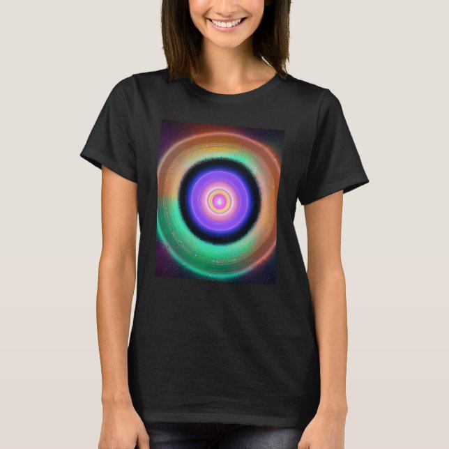 T-shirt Yoga Girl Femme Sun Salutation Méditation Chakra (Devant)