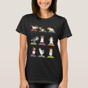 T-shirt Yoga Guinée méditation porc Yogi Namaste Sport