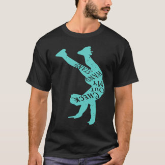 T-shirt Yoga Gymnist Funny Jetez un coup d'oeil à mon inve
