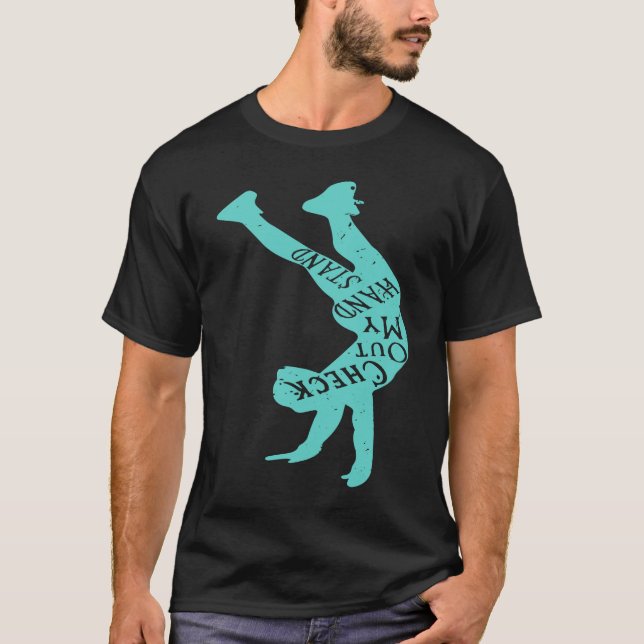 T-shirt Yoga Gymnist Funny Jetez un coup d'oeil à mon inve (Devant)