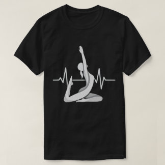 T-shirt Yoga Heartbeat Mindful Energy