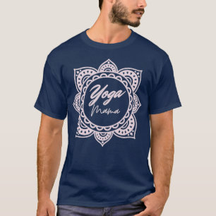 T-shirt Yoga Mama Yoga Yoga Lover Méditation Yoga Mama Yog