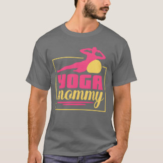 T-shirt Yoga maman maman maman Hobby drôle