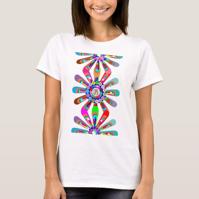 T-shirt Yoga Maya : Danser OmMANTRA (Devant)