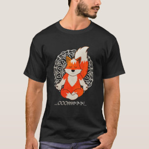 T-shirt Yoga Namaste Fox Funny Fox