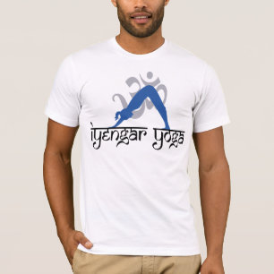 T-shirt Yoga orienté vers le bas d'Iyengar de chien