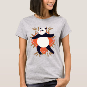 T-shirt Yoga Panda