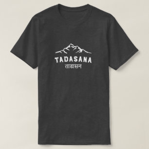 T-shirt Yoga Tadasana Graphic masculin