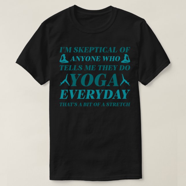 T-shirt Yoga tous les jours (Design devant)