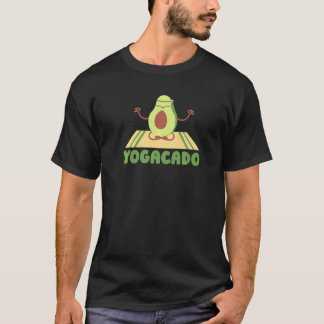 T-shirt Yogacado  Indian Meditation Spirituality Exercise 