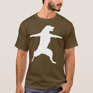 T-shirt Yogi Anglais Golden Retriever Chien Yoga Pote mign