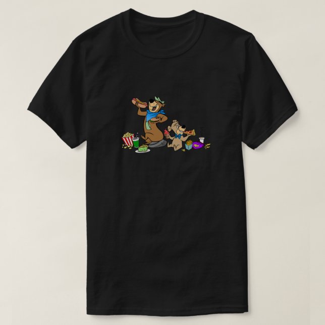 T-shirt Yogi Boo-Boo Pic-a-Nic Fête Classique (Design devant)