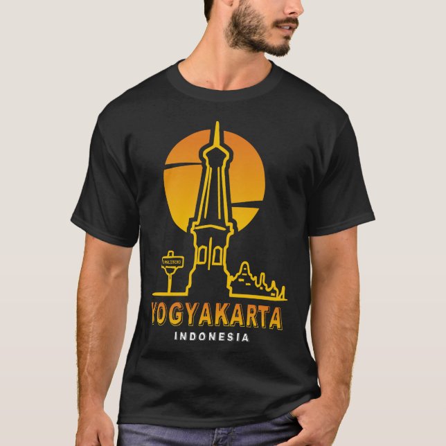 T-shirt Yogyakarta Indonésie (Devant)