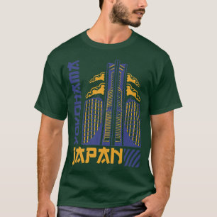 T-shirt Yokohama Japon, Visite de vacances, Voyage aventur