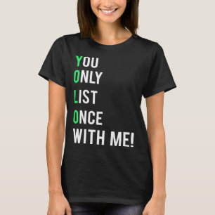 T-shirt YOLO Immobilier Pour Les Immeubles