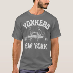 T-shirt Yonkers New York Design Vintage