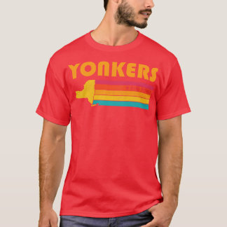 T-shirt Yonkers New York Vintage Souvenir déshabillé