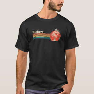 T-shirt Yonkers Vintage Sunset 80s Palm Trees Retro Vacati