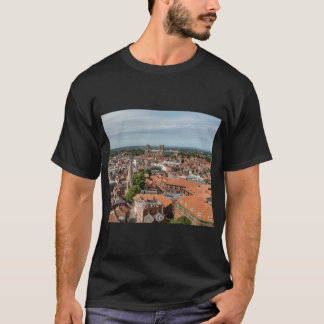 T-shirt York Angleterre UK Rooftops et York Minster Cathed
