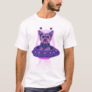 T-shirt Yorkie � Chien Hors De Ce Monde