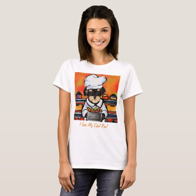 T-SHIRT YORKIE POO (Devant entier)