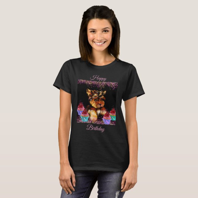 T-shirt Yorkie Poo (Devant entier)