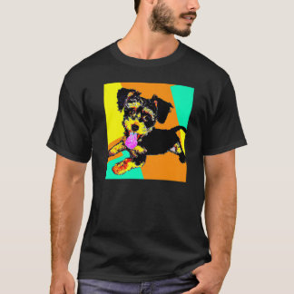 T-shirt Yorkipoo puppy cute pup doggy multicolored Yorkipo