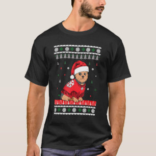 T-shirt Yorkshire Terrier Chien léger Noël portant Sant