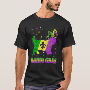 T-shirt Yorkshire Terrier Chien Mardi Gras Carnaval Jester