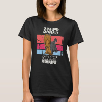 T-shirt Yorkshire Terrier Chien Vintage 30