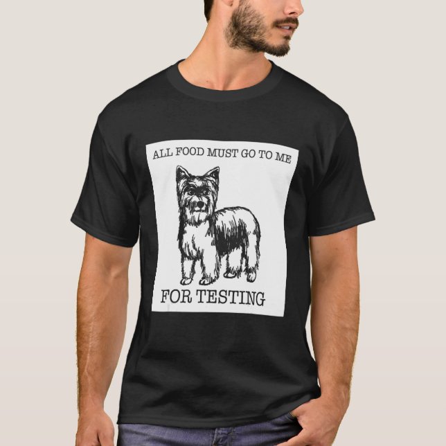 T-shirt Yorkshire Terrier  dog (Devant)
