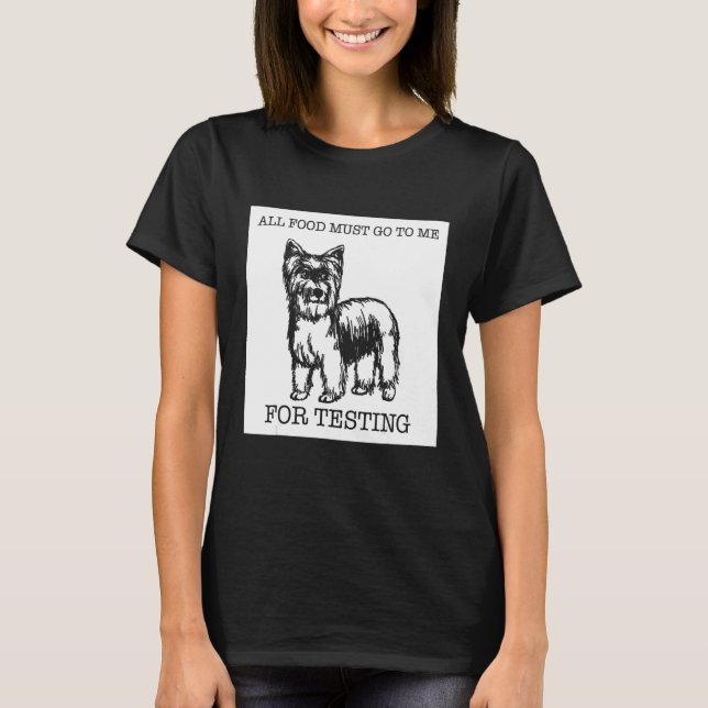 T-shirt Yorkshire Terrier  dog (Devant)