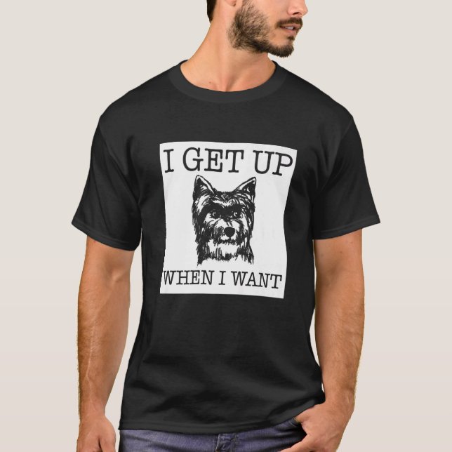 T-shirt Yorkshire Terrier  dog    1 (Devant)