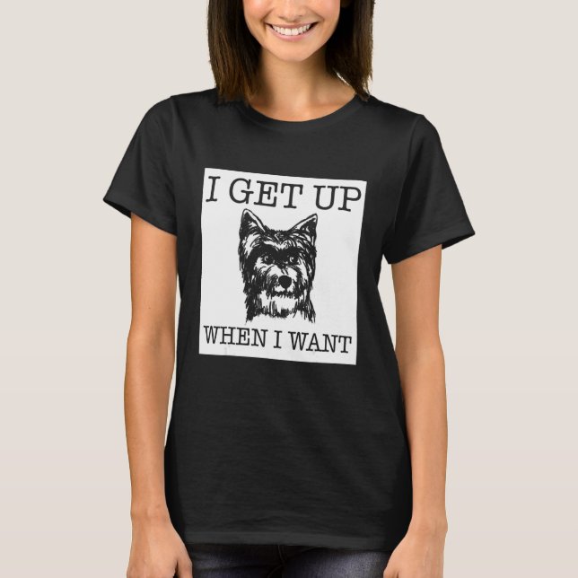 T-shirt Yorkshire Terrier  dog   1 (Devant)