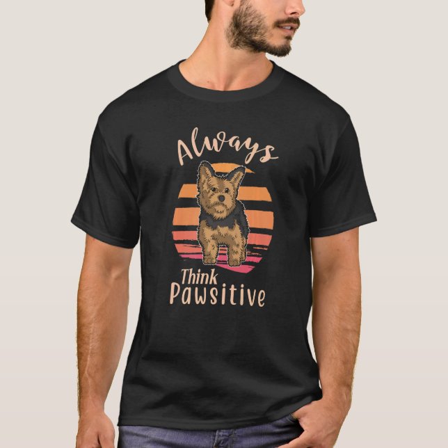 T-shirt Yorkshire Terrier Dog Breed  73 (Devant)