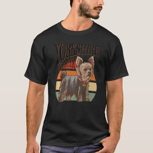 T-shirt Yorkshire Terrier - Dog Identification - Dogs Love (Devant)