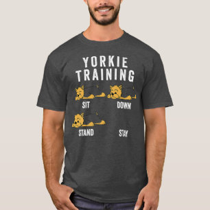 T-shirt Yorkshire Terrier entraînement chien Premium